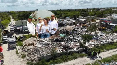 Tras desalojo de inmigrantes en Matamosquito, diputados realizan levantamiento de la zona
