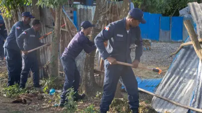 Medio Ambiente y SENPA realizan operativo de intervenci&oacute;n pr&oacute;ximo a los humedales del r&iacute;o Ozama