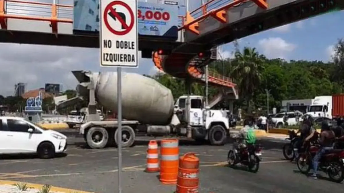 Aclaran restricciones de giro a la izquierda iniciarán este fin de semana de forma gradual, informa el Intrant