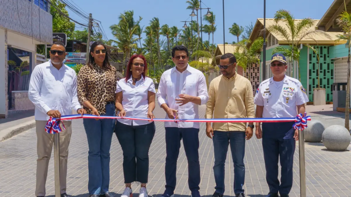 Ministerio de Turismo continúa con remozamiento en Las Terrenas, Samaná