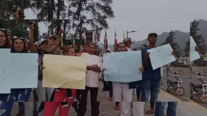 Familias de Los Multis en Constanza protestan para frenar desalojo