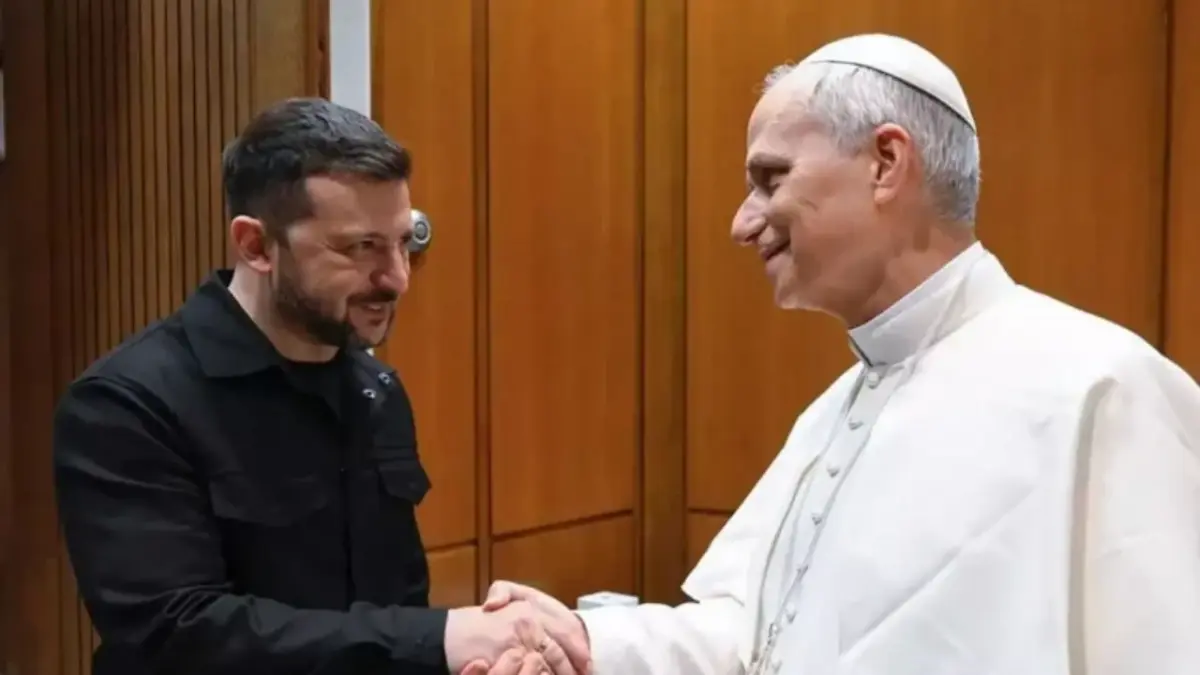 Zelenski se reúne con el papa antes de una conferencia sobre la reconstrucción de Ucrania