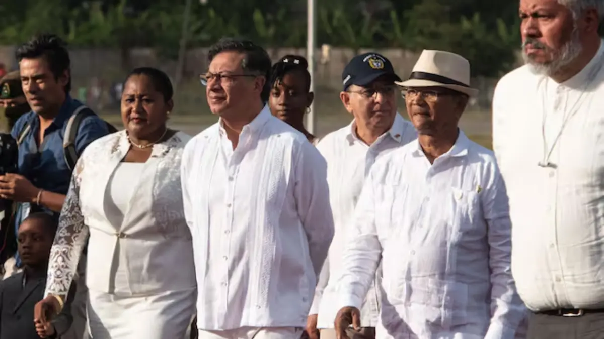 El presidente de Colombia llega a Haití en su segunda visita oficial este año