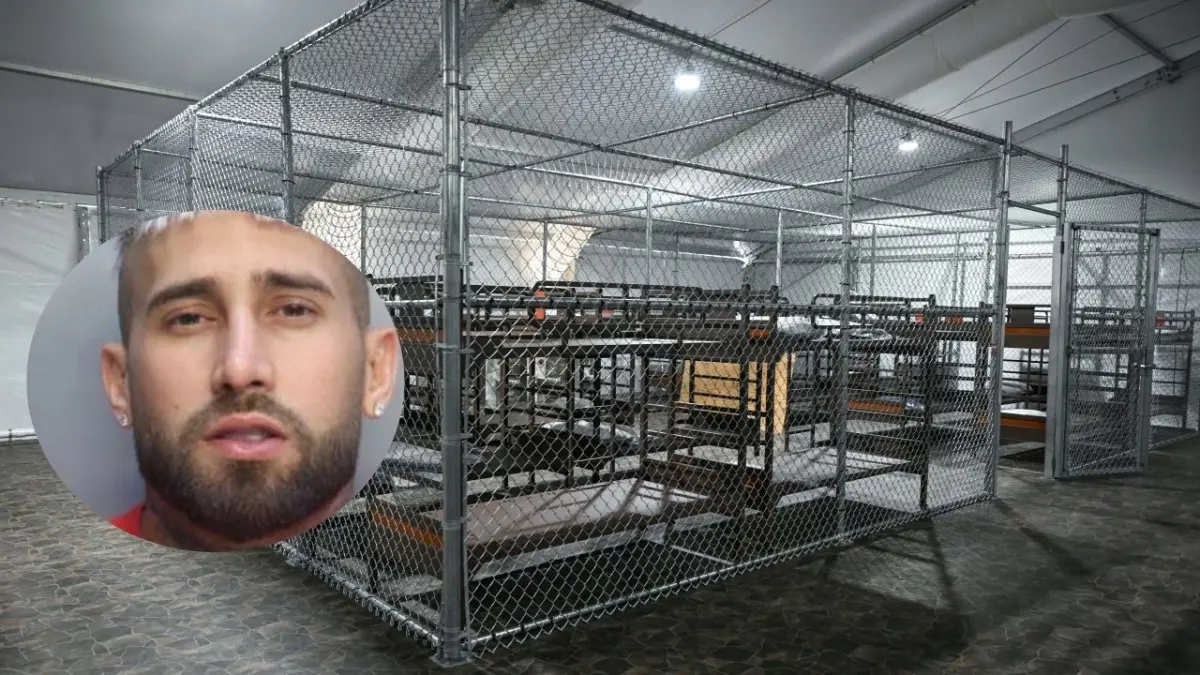 Reguetonero cubano detenido en Alligator Alcatraz denuncia que los tratan como perros