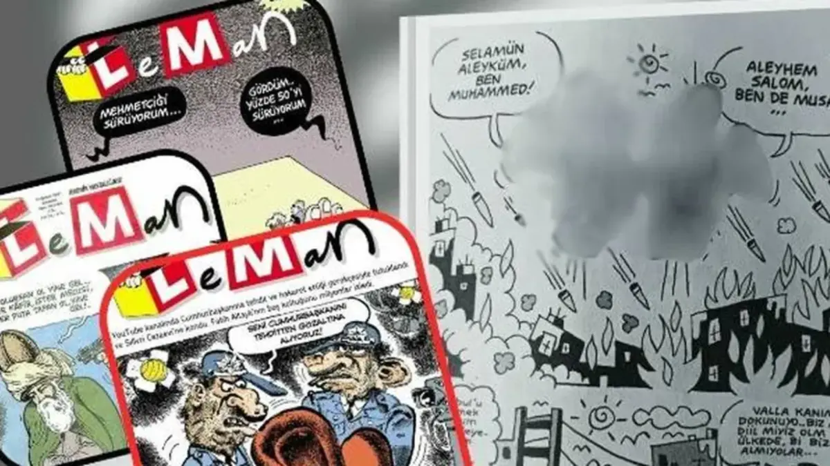 Detienen cuatro miembros de revista turca acusada de publicar una caricatura de Mahoma