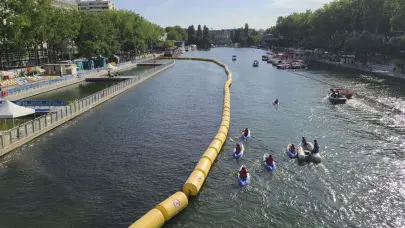 Un siglo después, parisinos y turistas podrán bañarse en el Sena mirando a la torre Eiffel