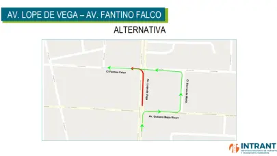 ¡Atención! En la avenida Lope de Vega no se podrá retornar en U