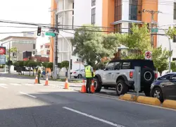 Inicia prohibición del giro a la izquierda en la avenida Tiradentes
