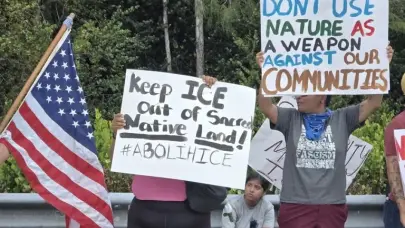 Los migrantes describen el infierno dentro del centro de detención ‘Alligator Alcatraz’