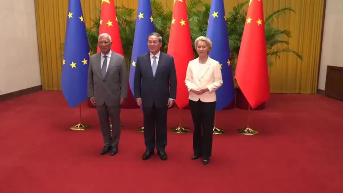 UE y China acuerdan liderar los esfuerzos globales contra el cambio climático