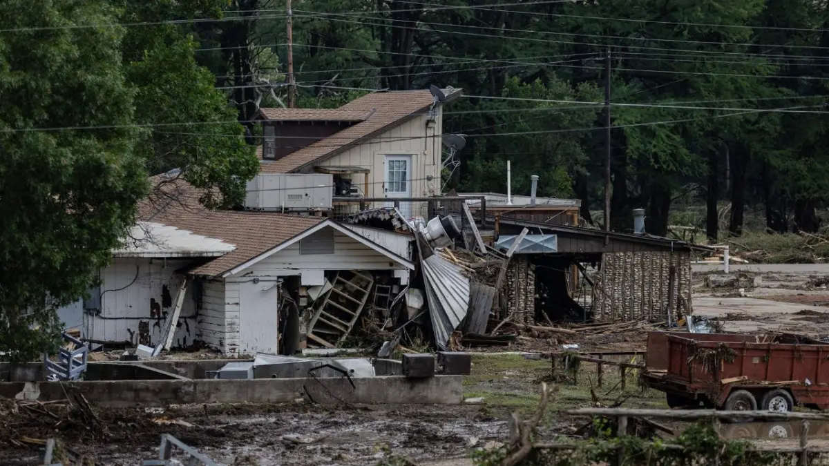Vi un muro gigante de agua: testimonio de un superviviente de las inundaciones en Texas
