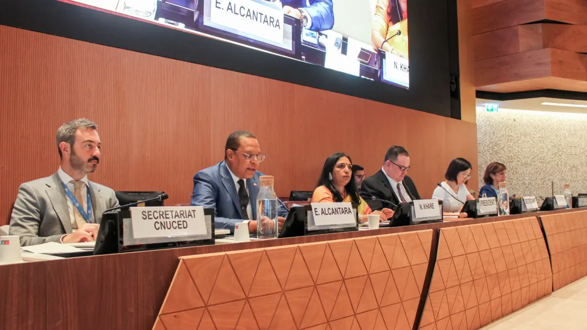 Alcántara dice en Ginebra que protección de los derechos del consumidor no puede tener fronteras