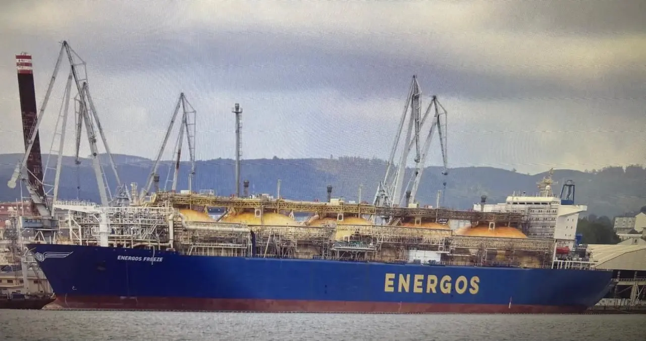 Energos Freeze Corp. y Energía 2000, S.A. anuncian la llegada a Manzanillo del buque “Energos Freeze”