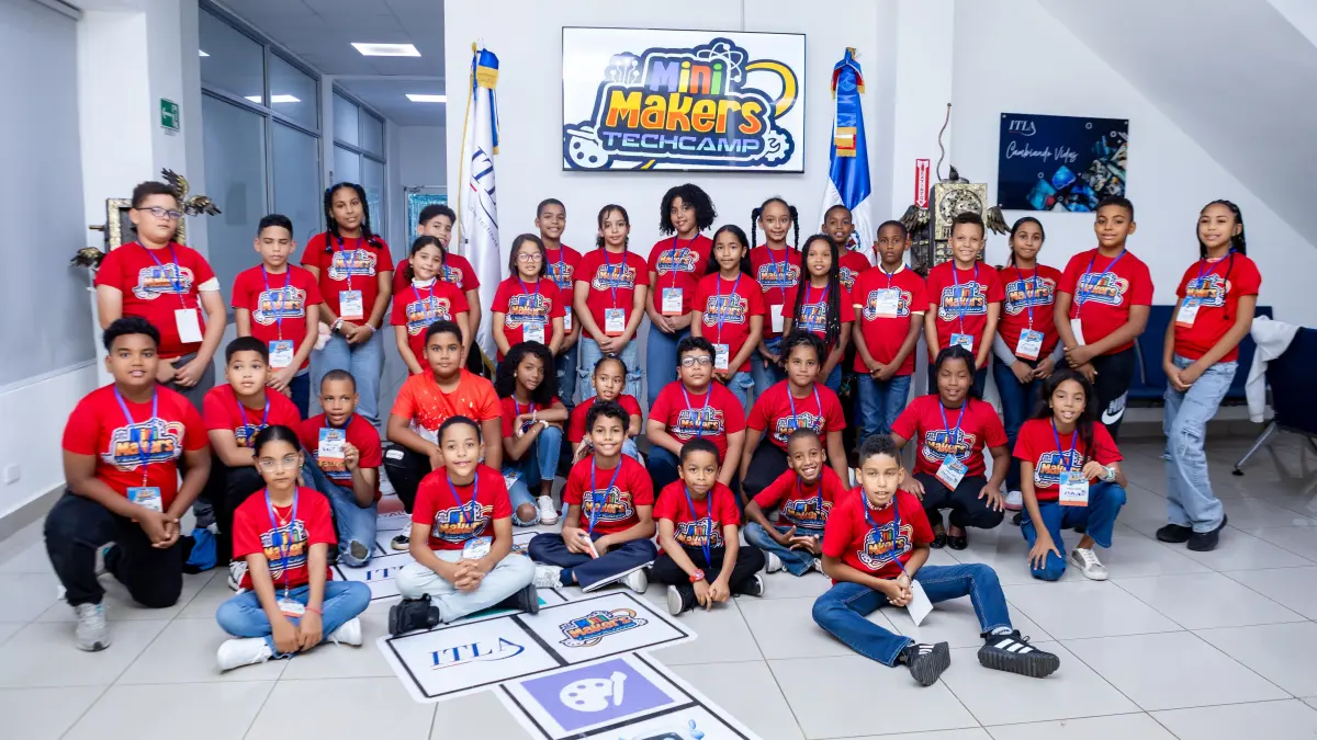 ITLA Bonao celebra graduación de 70 niños en su “miniMakers Tech Camp” gratuito