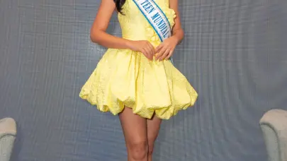 Cristy Baret, Miss Teen Mundial RD, se despide rumbo a El Salvador
